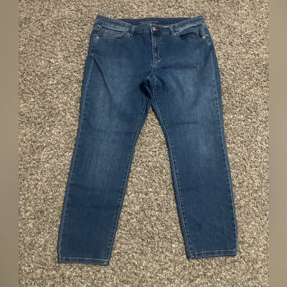 Michael Kors Blue Skinny Jeans